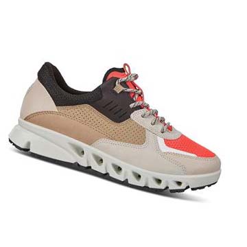 Women's Ecco Multi-vent Sneakers Multicolor Beige | Canada 224VRW